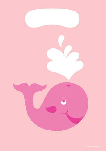 OCEAN PREPPY GIRL 1ST BIRTHDAY LOOT BAGS - PACK OF 8