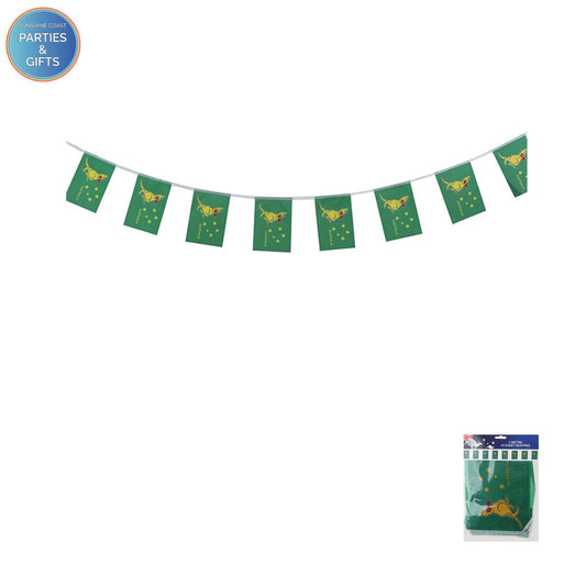 AUSTRALIAN BOXING KANGAROO BUNTING - 3 METRE