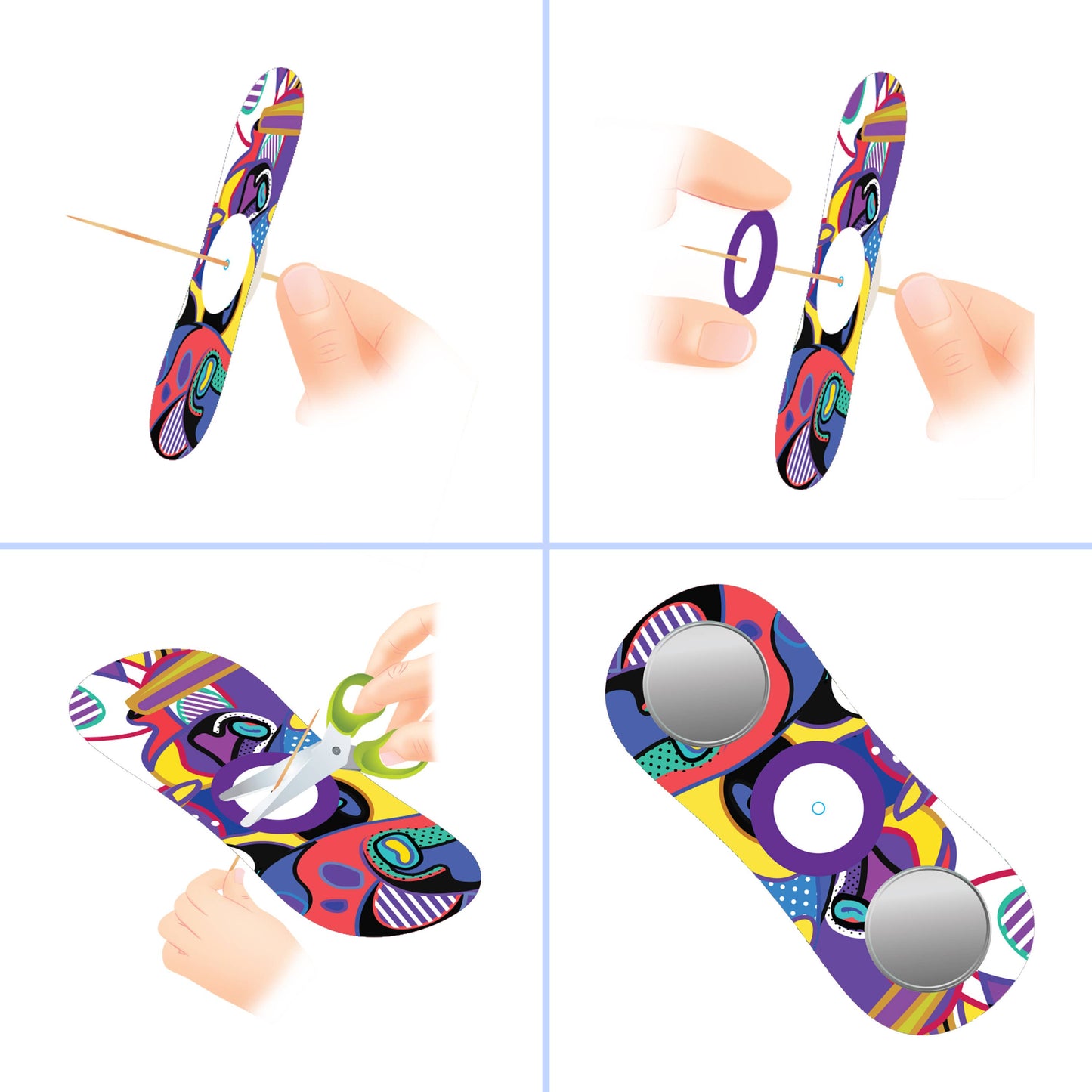 HINKLER CURIOUS UNIVERSE FIDGET TOY CREATION LAB