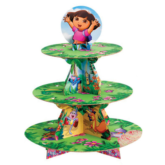 DORA THE EXPLORER CUPCAKE STAND