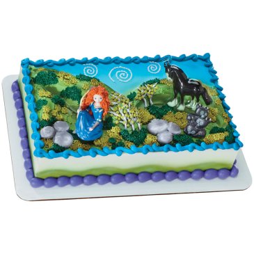 DISNEY PRINCESS BRAVE MERIDA CAKE DECORATION KIT