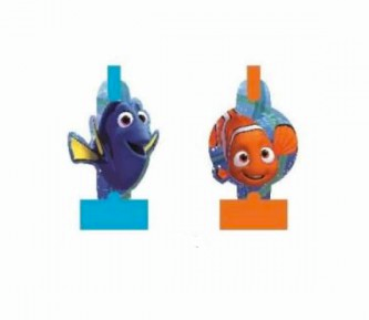 DISNEY FINDING DORY PARTY BLOWOUTS - PACK OF 8