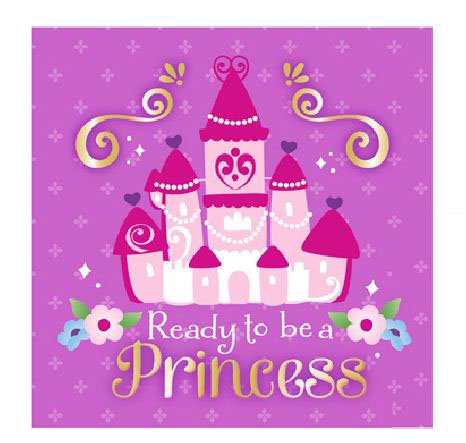 DISNEY SOFIA THE FIRST LUNCH NAPKINS - PACK OF 16