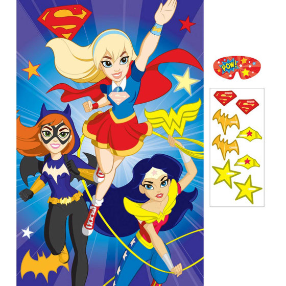 DC SUPER HERO GIRLS PARTY GAME