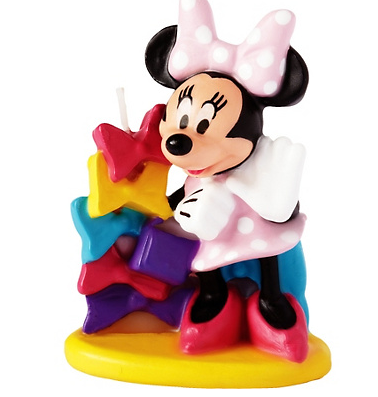 MINNIE MOUSE BOWS BIRTHDAY CANDLE