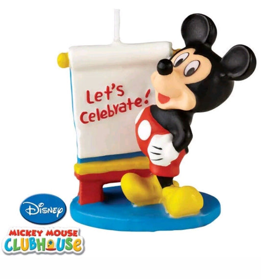 MICKEY MOUSE BIRTHDAY CANDLE