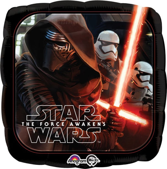 STAR WARS THE FORCE AWAKENS FOIL BALLOON - 43CM