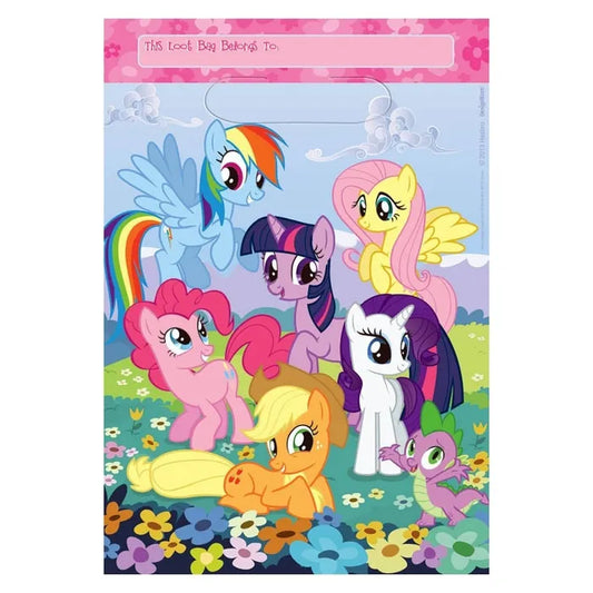 MY LITTLE PONY LOOT BAGS - PACK OF 8