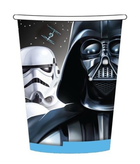 STAR WARS 266ML PAPER CUPS - PACK OF 8