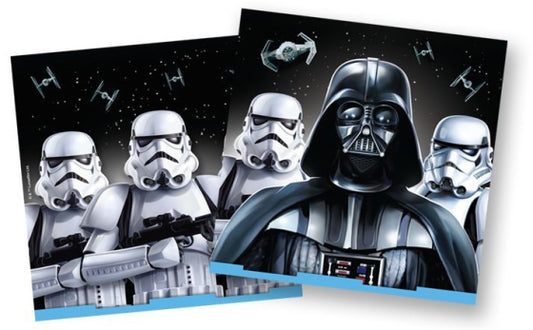 STAR WARS LUNCH NAPKINS - PACK OF 16