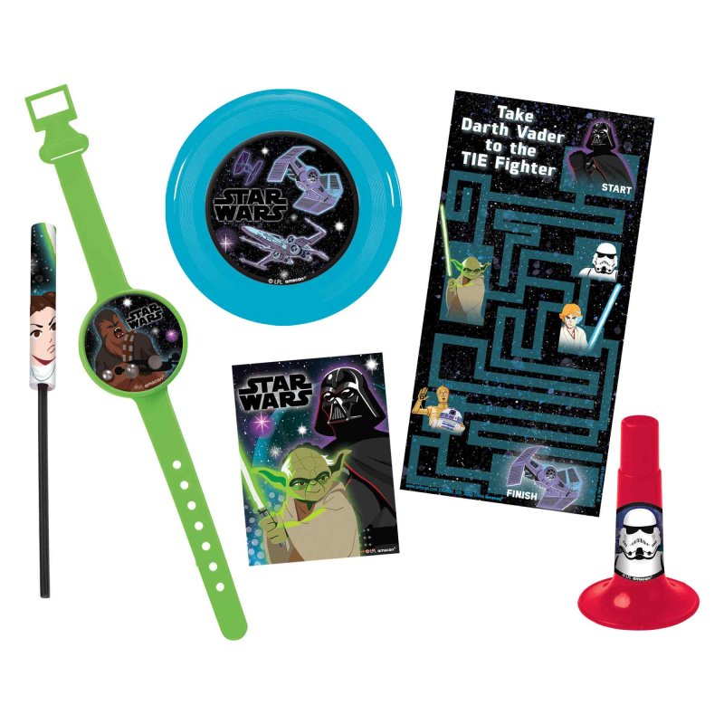 STAR WARS GALAXY MEGA VALUE FAVOUR PACK - 48 PARTY FAVORS