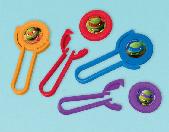 TEENAGE MUTANT NINJA TURTLES DISC SHOOTERS - 12 PACK