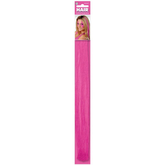 AMSCAN HAIR EXTENSIONS - PINK
