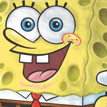 SPONGEBOB SQUAREPANTS LUNCH NAPKINS - PACK OF 16