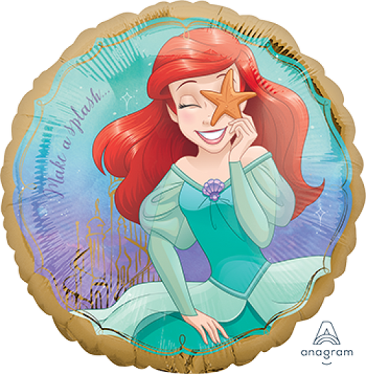 DISNEY PRINCESS ARIEL ONCE UPON A TIME FOIL BALLOON - 43CM