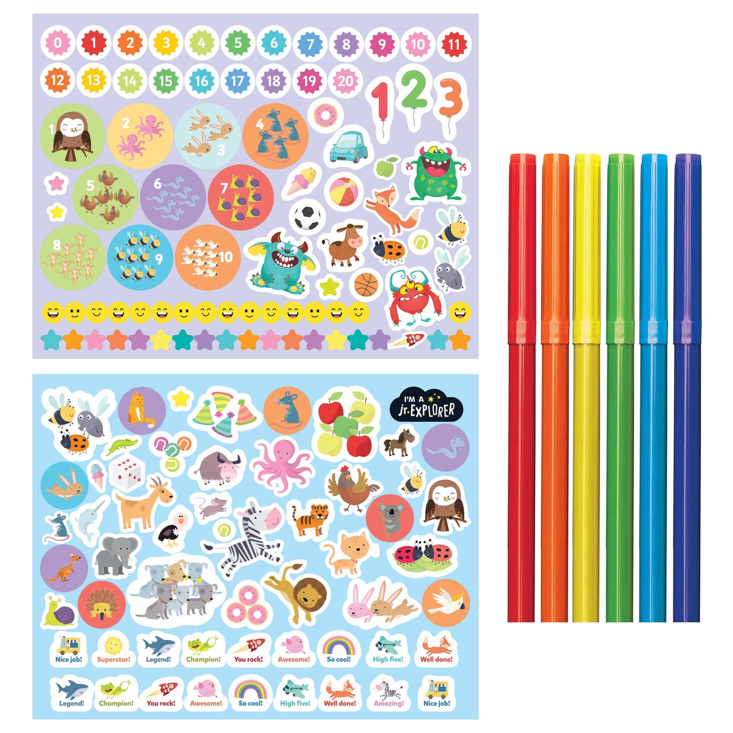 HINKLER JUNIOR EXPLORERS MATHS ACTIVITY SET AND LAP DESK
