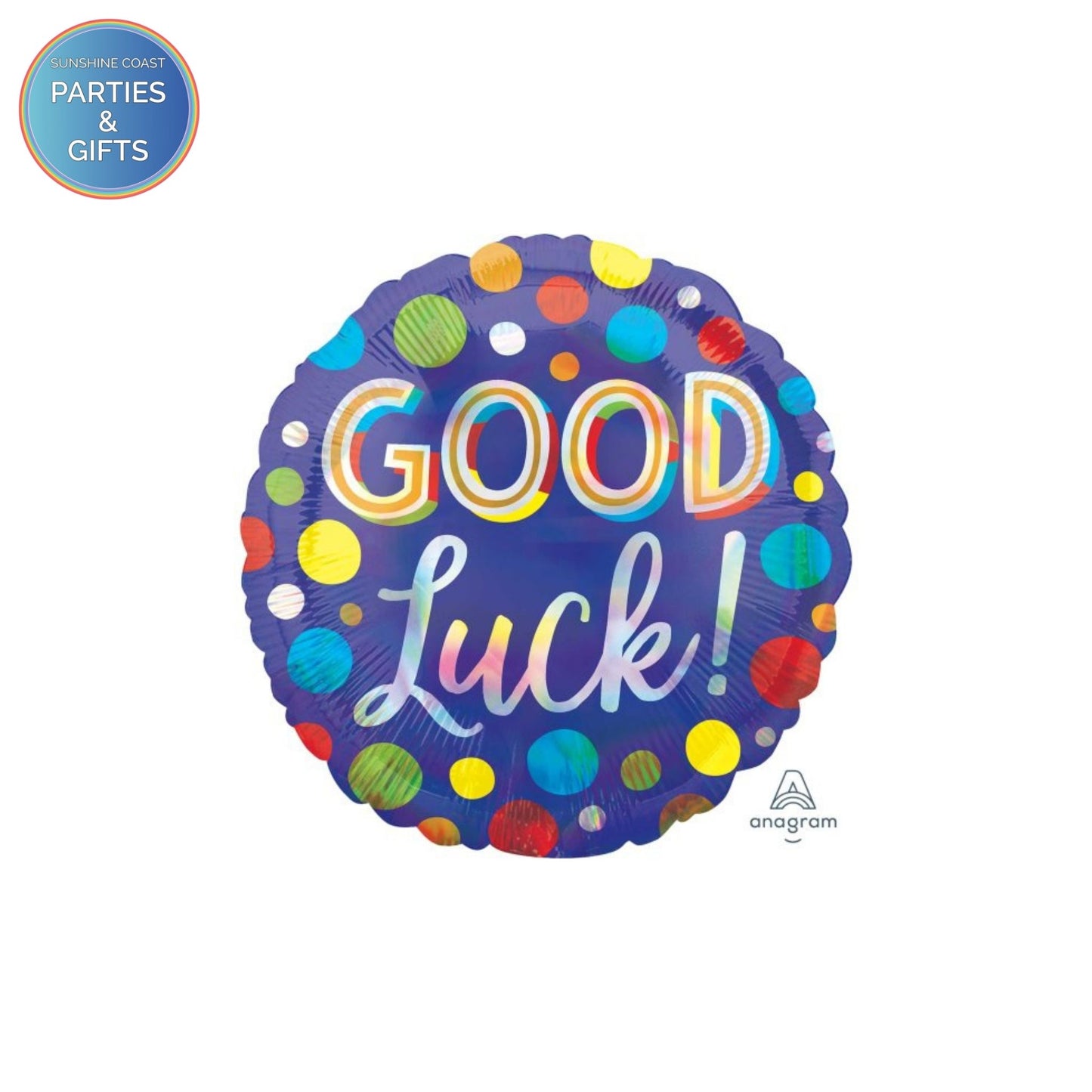 COMING SOON - GOOD LUCK FOIL BALLOON - 45CM