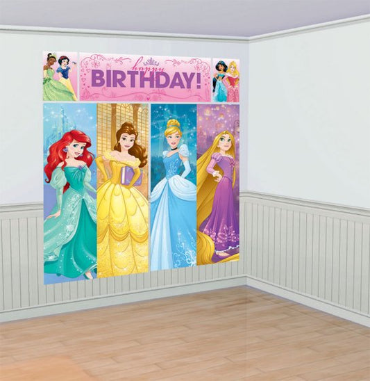 DISNEY PRINCESS SCENE SETTERS WALL DECORATING KIT