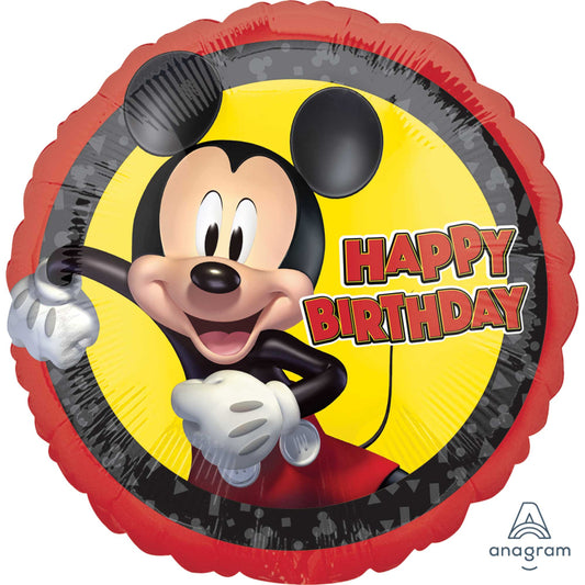 MICKEY MOUSE HAPPY BIRTHDAY FOIL BALLOON - 43CM