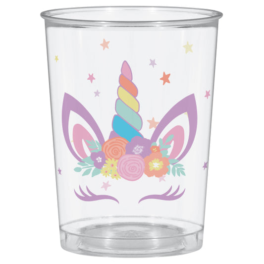 UNICORN PARTY PLASTIC FAVOUR CUP