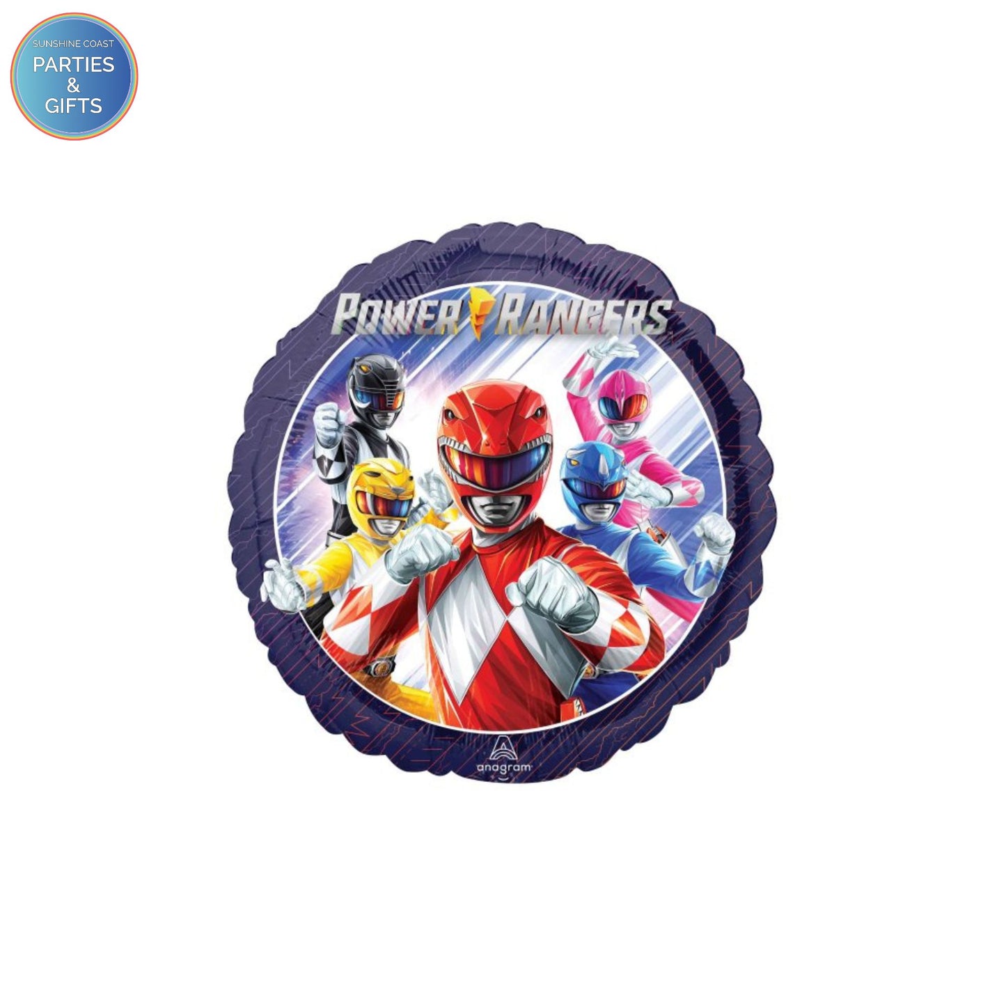 POWER RANGERS FOIL BALLOON - 43CM