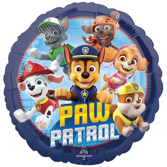 PAW PATROL FOIL BALLOON - 43CM
