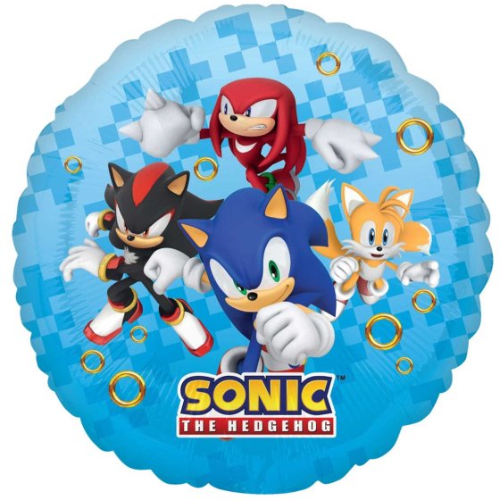 SONIC THE HEDGEHOG FOIL BALLOON - 43CM