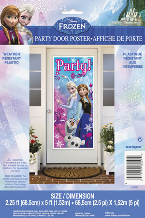 DISNEY FROZEN DOOR BANNER
