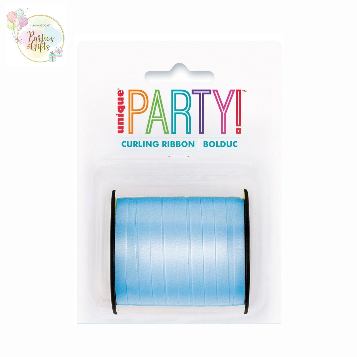 CURLING RIBBON BABY BLUE - 91.4M