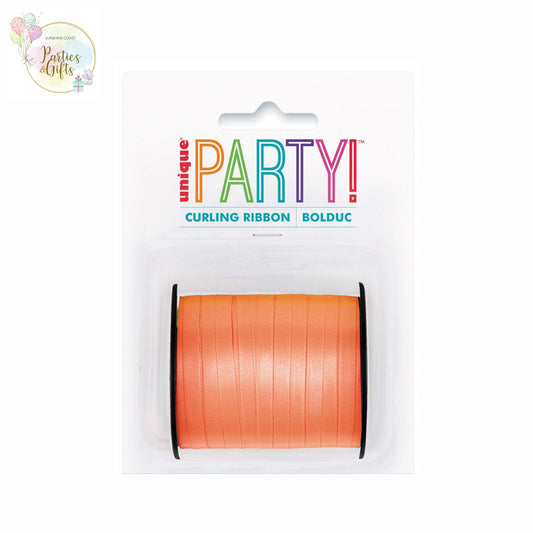 CURLING RIBBON PUMPKIN ORANGE - 91.4M