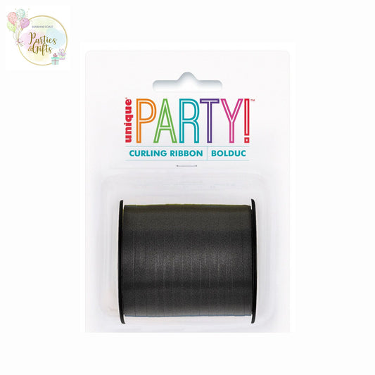 CURLING RIBBON MIDNIGHT BLACK - 91.4M