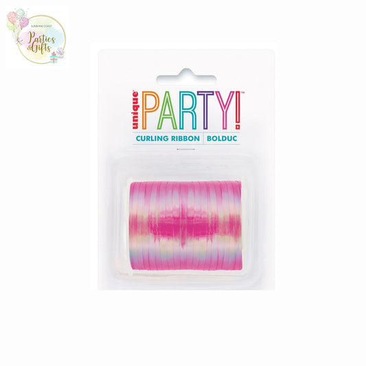 CURLING RIBBON IRIDESCENT PINK - 45.7M