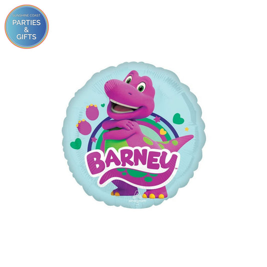 BARNEY FOIL BALLOON - 43CM