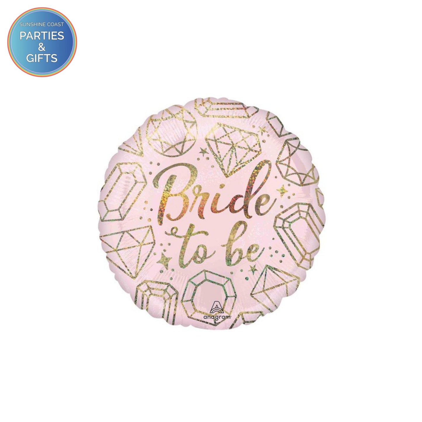 BRIDE TO BE FOIL BALLOON - 45CM