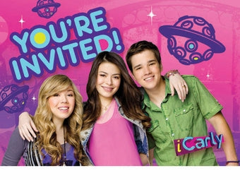 ICARLY INVITATION SET - PACK OF 8