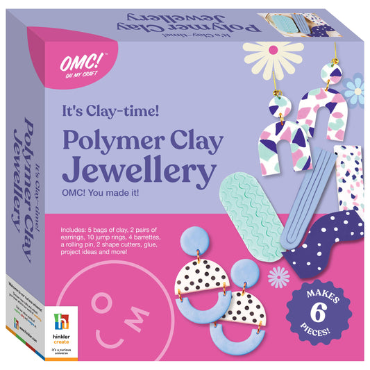 OMC! POLYMER CLAY JEWELLERY KIT
