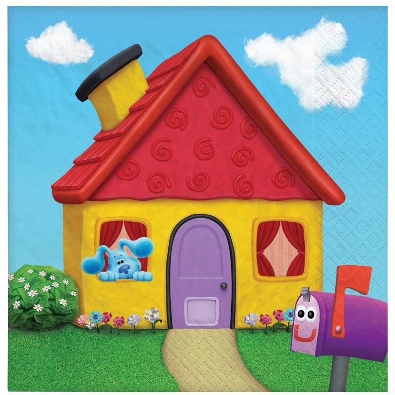 BLUE'S CLUES LUNCH NAPKINS - PACK OF 16