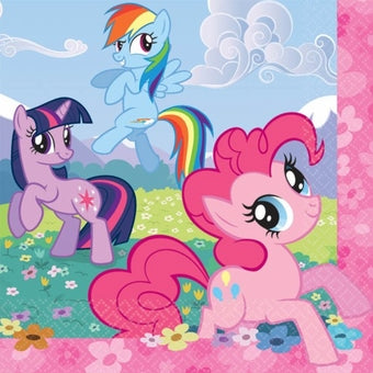 MY LITTLE PONY FRIENDSHIP LUNCH NAPKINS - PACK OF 16