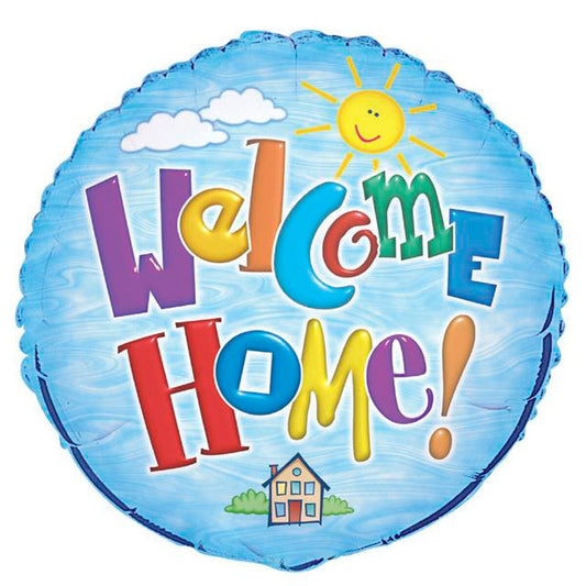 WELCOME HOME CUTE FOIL BALLOON - 45.7CM
