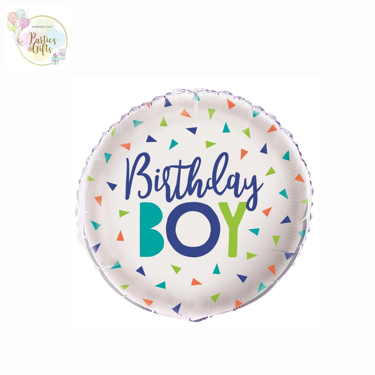 BIRTHDAY BOY FOIL BALLOON - 45CM