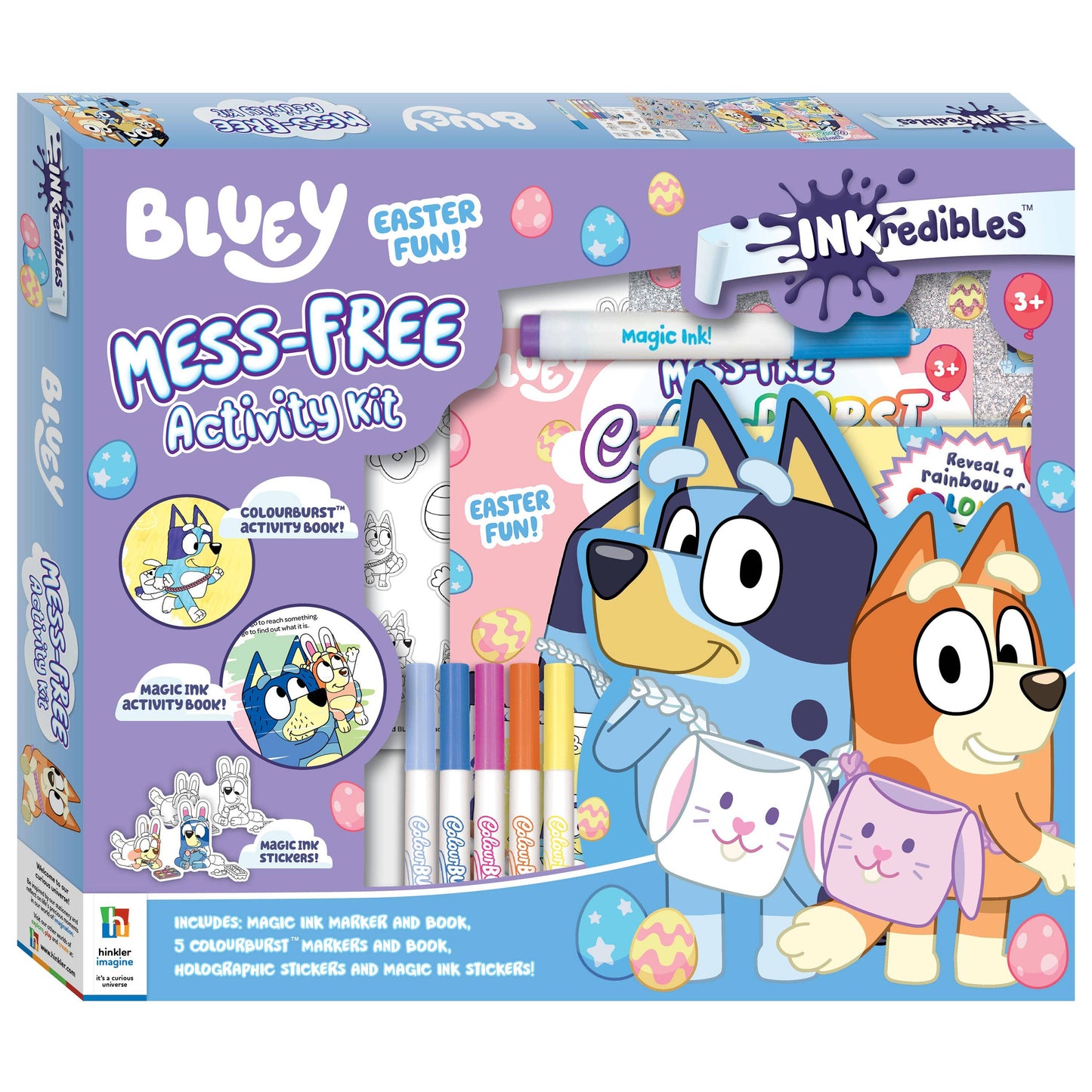HINKLER INKREDIBLES ACTIVITY KIT BLUEY EASTER