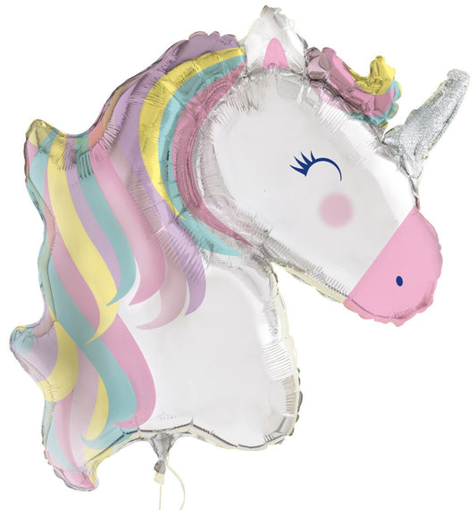UNICORN JUMBO FOIL BALLOON - 73.7CM