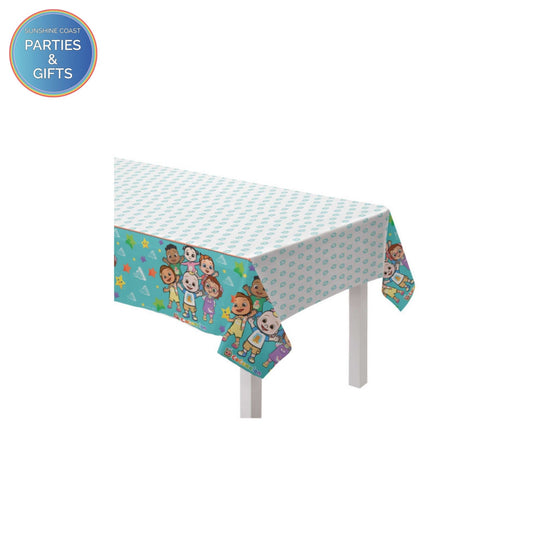 COCOMELON PAPER TABLECOVER 130CM x 240CM