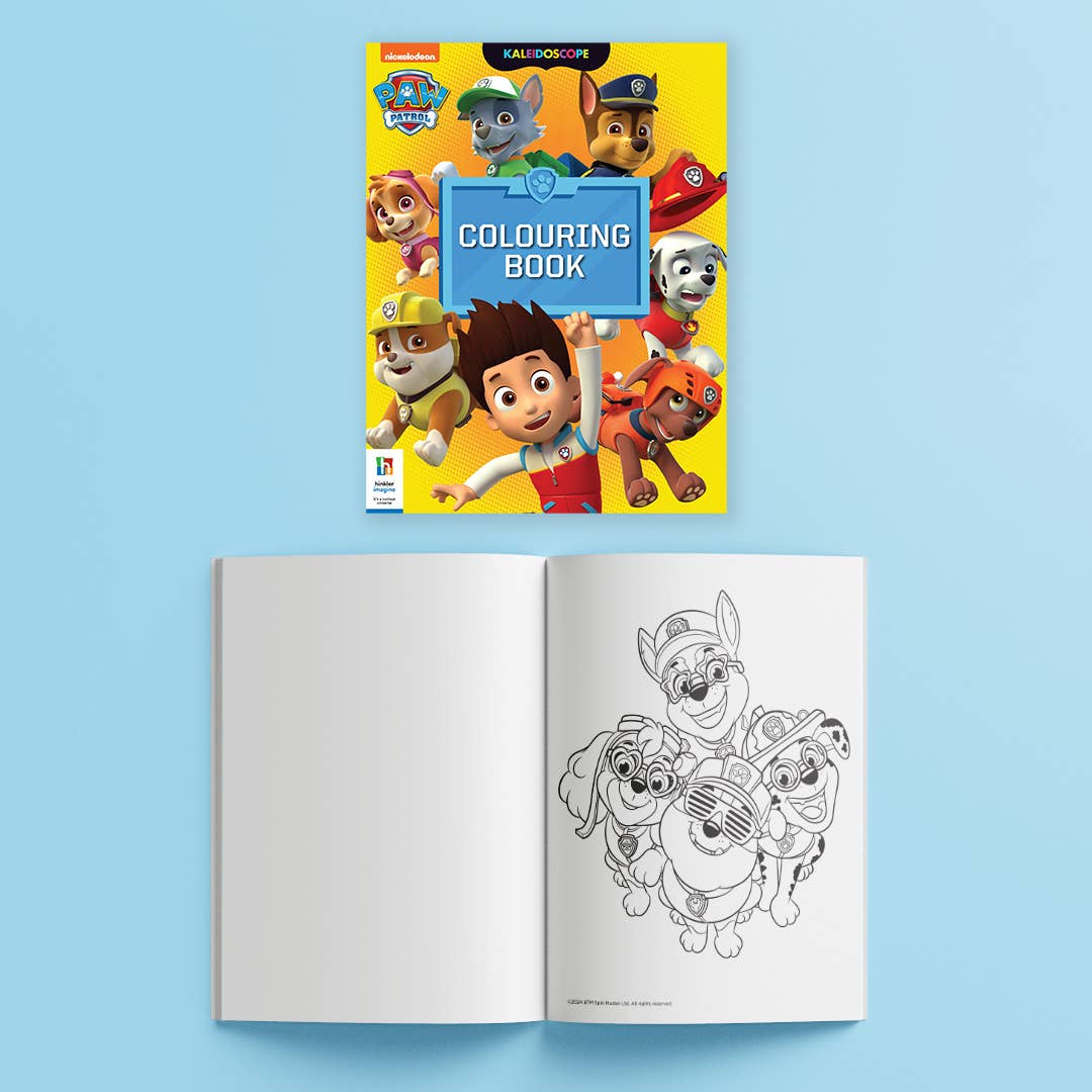 HINKLER KALEIDOSCOPE PAW PATROL ULTIMATE COLOURING CARRY CASE LARGE