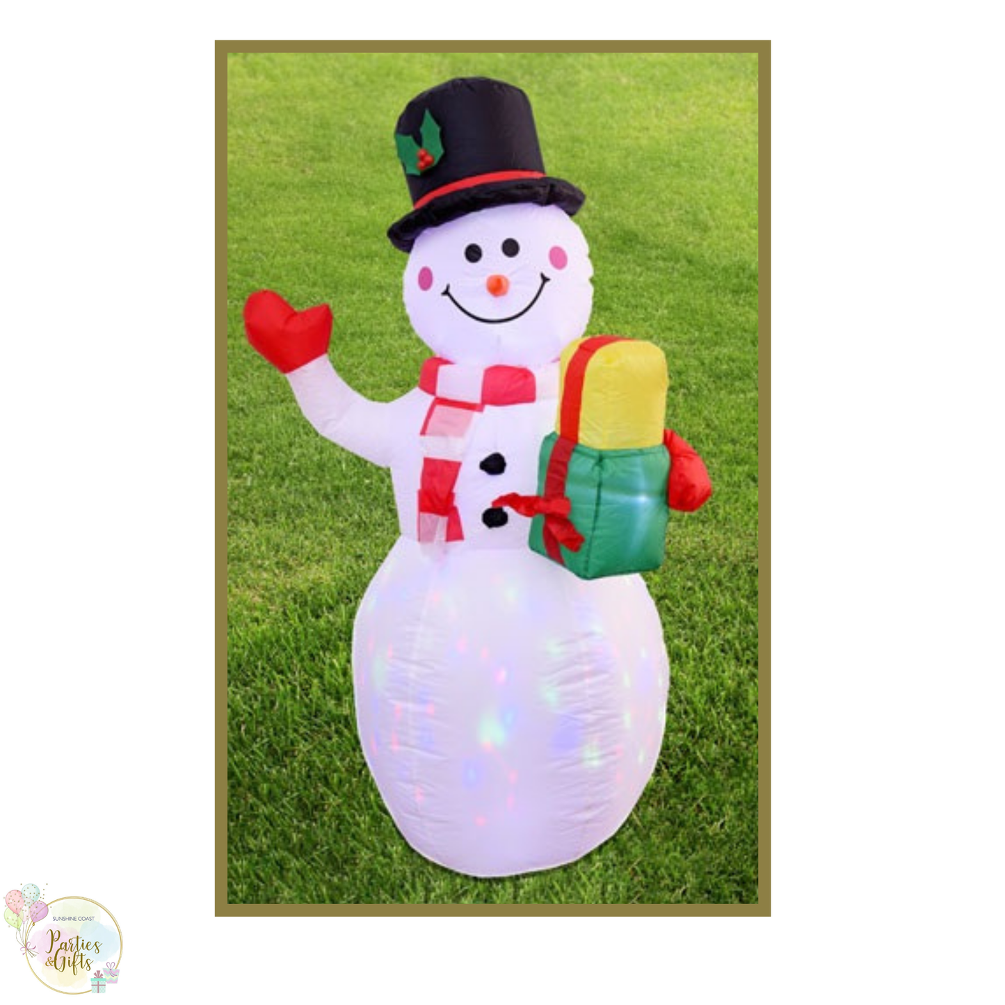 CHRISTMAS INFLATABLE SNOWMAN 150CM
