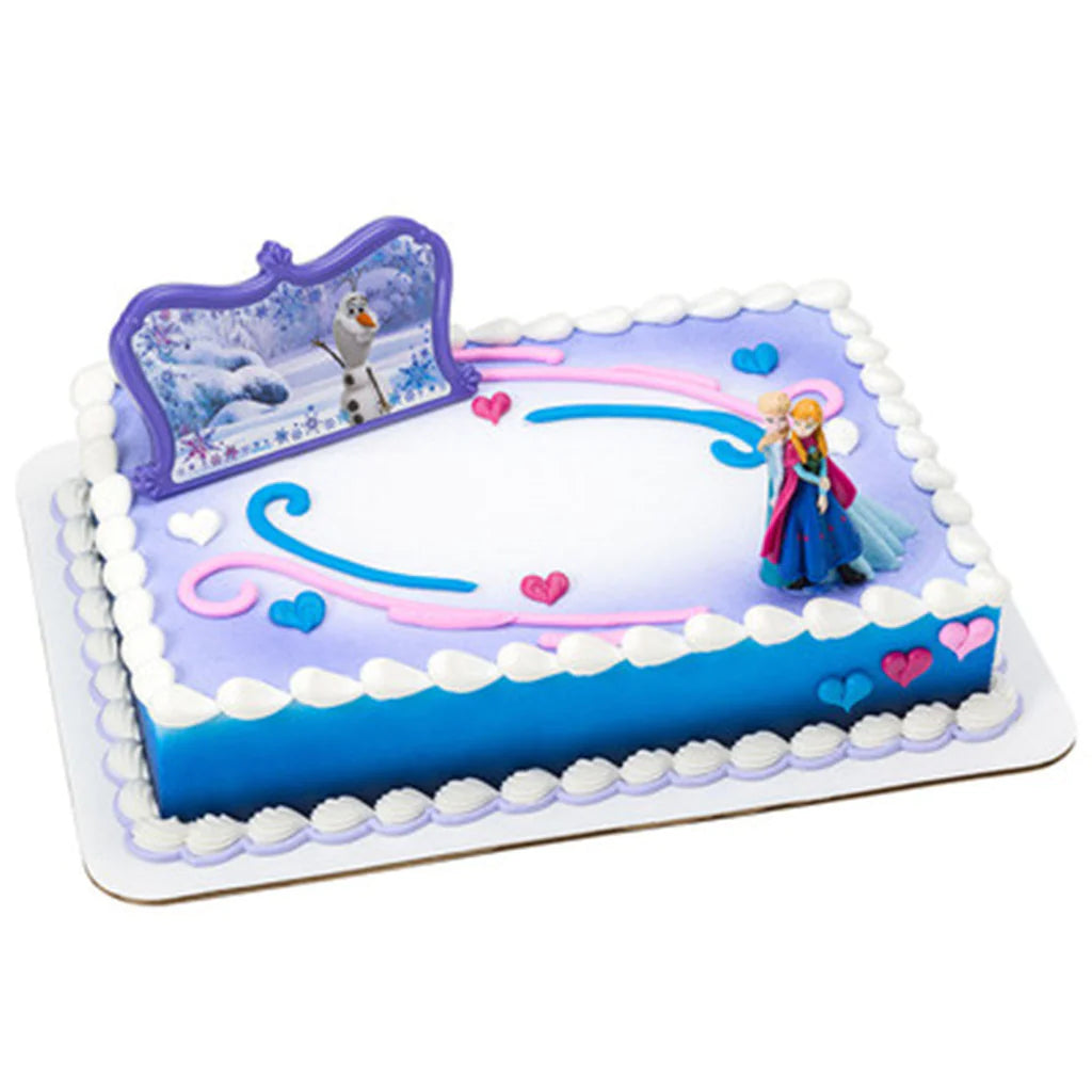 DISNEY FROZEN FOLLOW YOUR HEART CAKE DECORATION KIT
