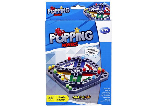 POPPING MOVERS TRAVELLING GAME
