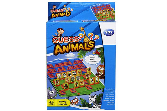GUESS ANIMALS TRAVELLING GAME