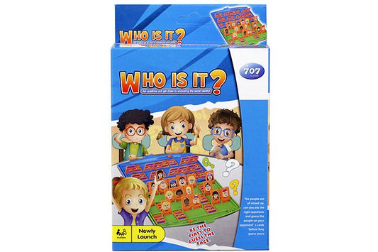 WHO IS IT ? TRAVELLING GAME