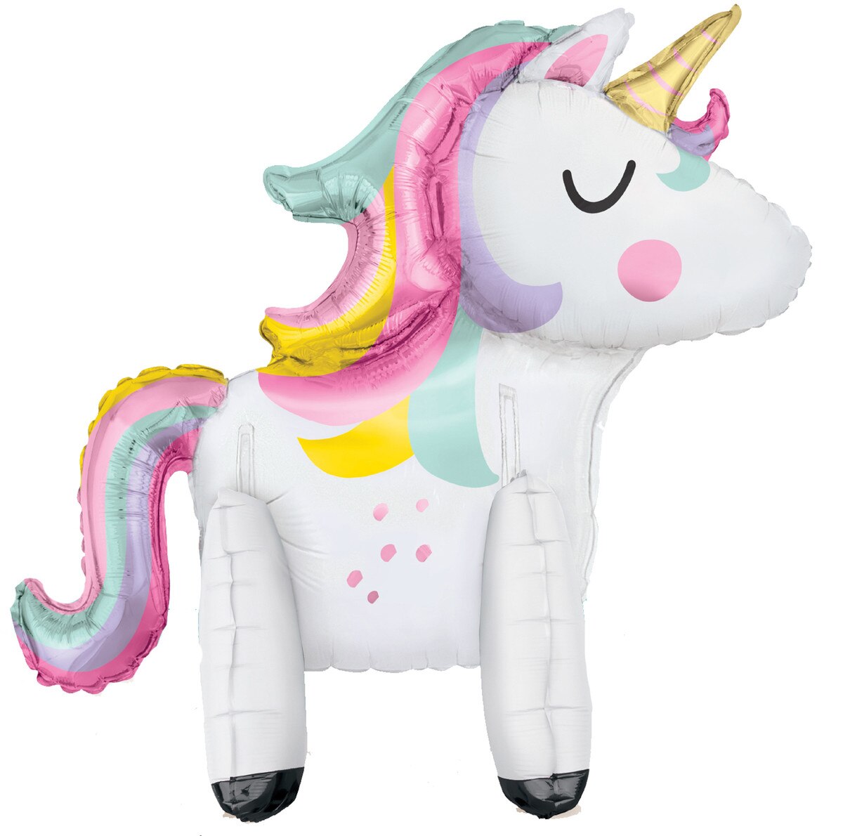 UNICORN STANDING BALLOON - 76.2CM - AIR FILL ONLY